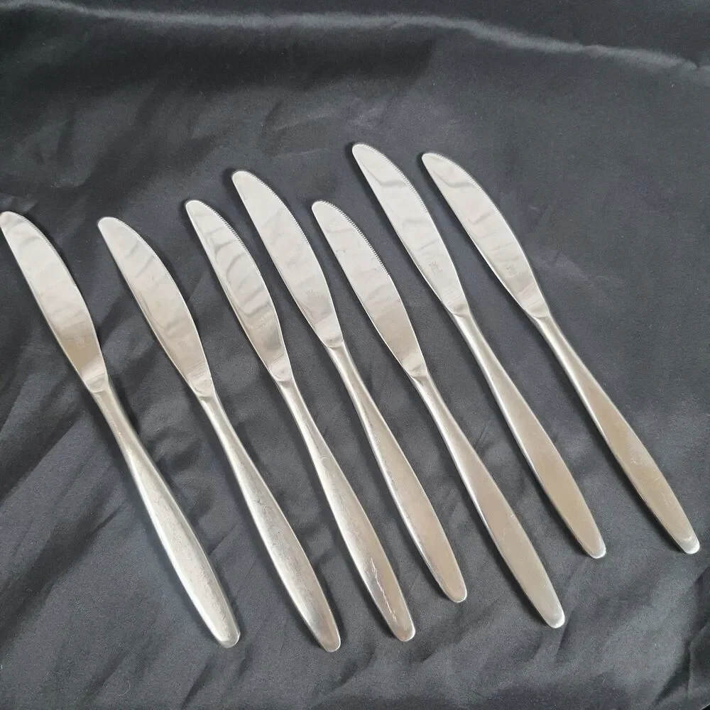 Lot Of 7 Vintage WMF Cromargan Stainless 8
